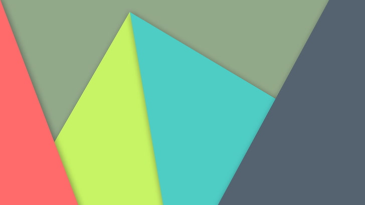 blue and gray artwork, digital art, pattern, minimalism, Android (operating system), HD wallpaper