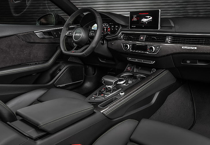 Hd Wallpaper Audi Rs5 Sportback Vehicle Interior Mode