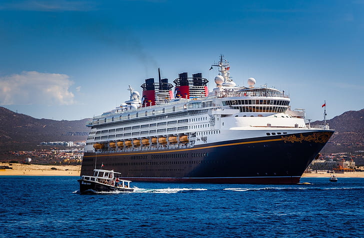 Cruise Ships, Disney Wonder, HD wallpaper
