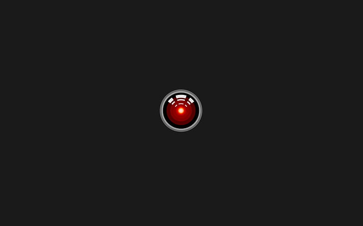 2001: A Space Odyssey, HAL 9000, minimalism, movies, Stanley Kubrick