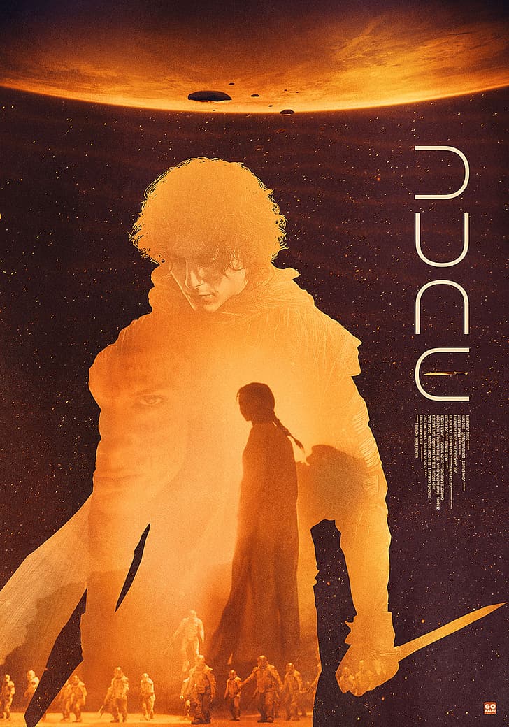 Dune (movie), movie poster, HD wallpaper
