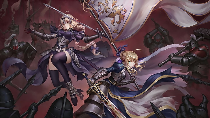 Fate Series, Fate/Grand Order, Avenger (Fate/Grand Order), Jeanne d'Arc (Fate Series), HD wallpaper