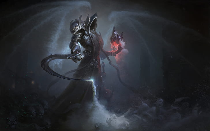 Diablo 3, Reaper, Reaper of Souls, Angel of Death, Malthael, HD wallpaper