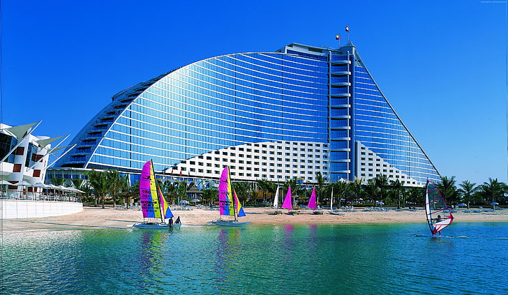 vacation, ocean, resort, sea, Dubai, travel, sand, water, Jumeirah Beach