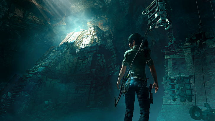 HD wallpaper: screenshot, 4K, Shadow of the Tomb Raider, Lara Croft |  Wallpaper Flare