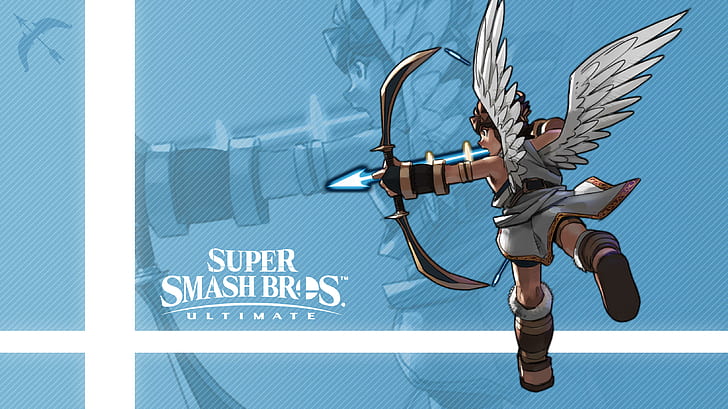 Video Game, Super Smash Bros. Ultimate, Pit (Kid Icarus), HD wallpaper