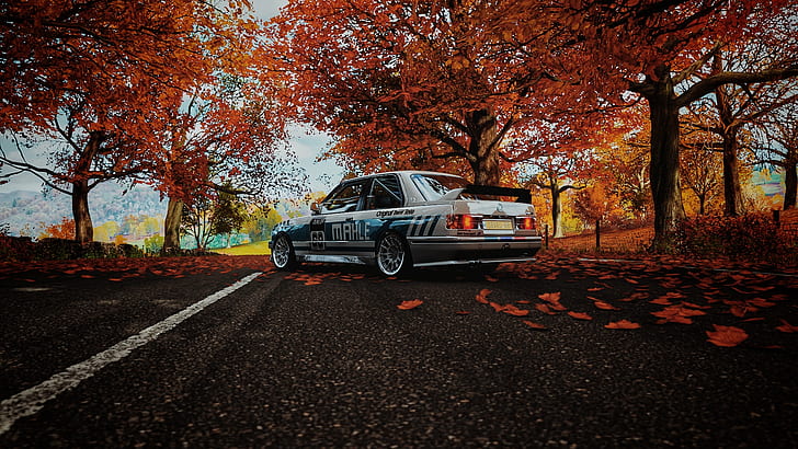 BMW M3 E30, car, Forza Horizon 4, video games, mahle, JP Performance