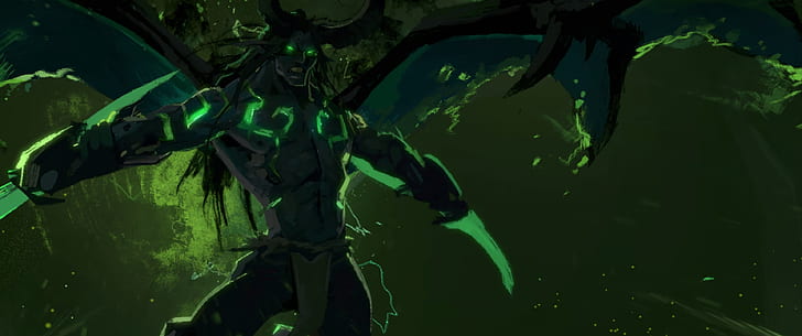 Illidan Stormrage, Blizzard Entertainment, Demon Hunter, World of Warcraft, HD wallpaper