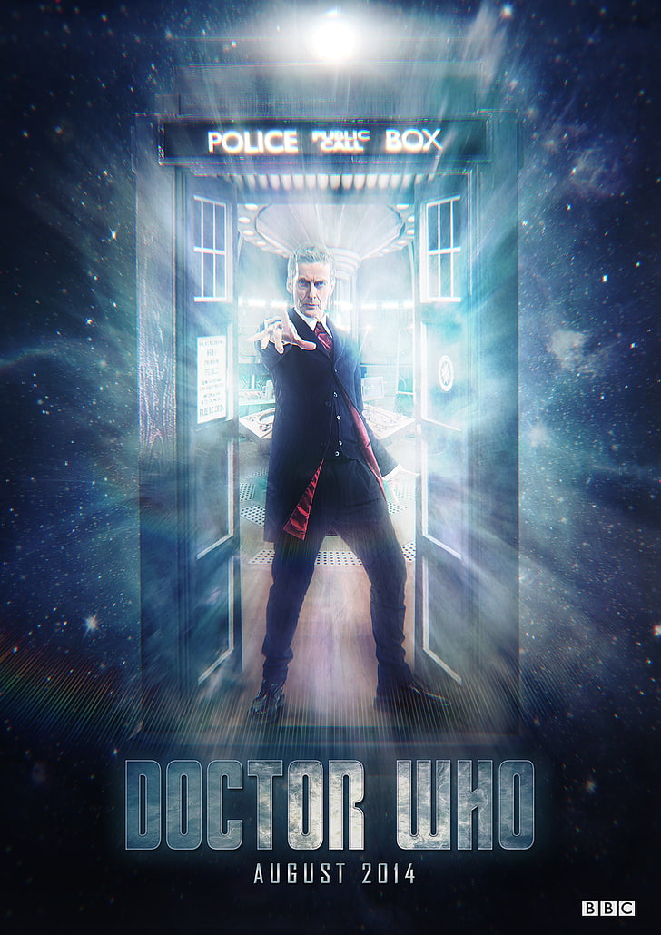 Doctor Who digital poster, The Doctor, Peter Capaldi, Twelfth Doctor, HD wallpaper