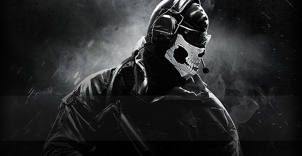 HD wallpaper: Call of Duty Ghosts digital wallpaper, person wearing white  skull half-mask graphic wall paper | Wallpaper Flare