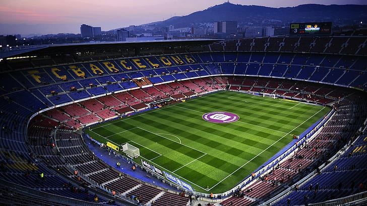 Barcelona, Camp Nou, FC Barcelona, Soccer Clubs, Stadium, HD wallpaper