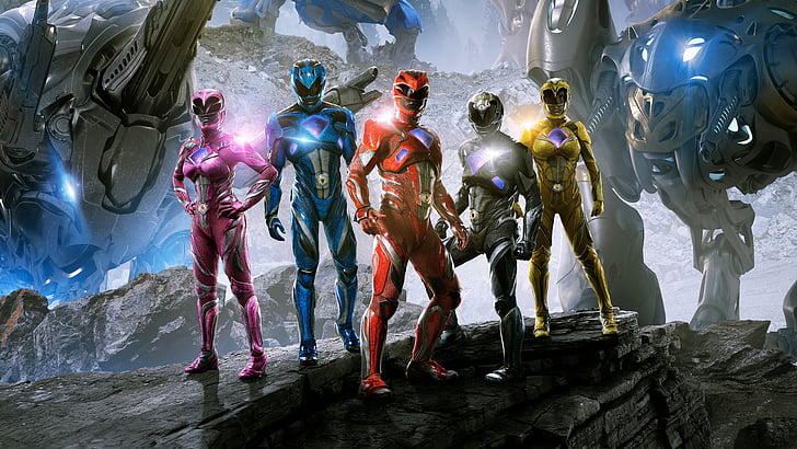 Power Ranger movie poster, Power Rangers
