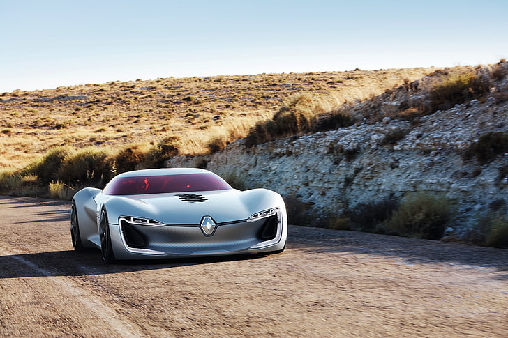 Concept Cars, 4K, Renault Trezor, mode of transportation, land vehicle, HD wallpaper