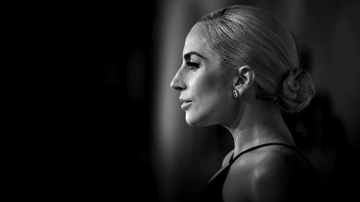 woman wearing black jacket holding bubble, Lady Gaga, Stefani Joanne Angelina Germanotta, HD wallpaper