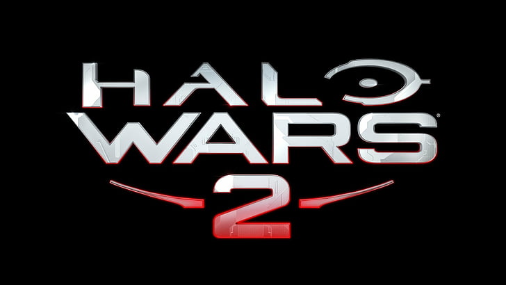 Halo, Halo Wars 2, Logo, text, black background, communication