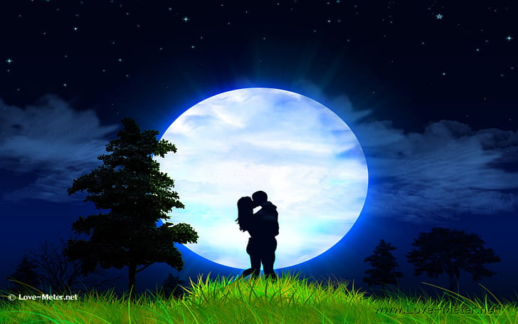 Beautiful Pictures For  Blue Moon Wallpaper Download  MobCup
