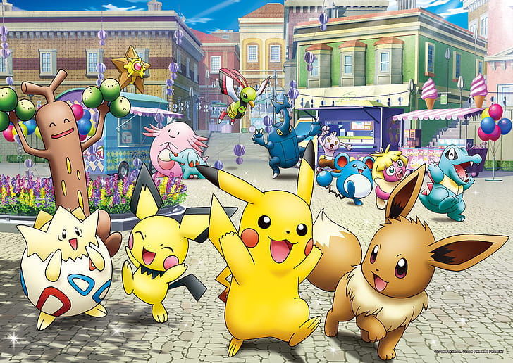 Pokémon, Pokémon The Movie: The Power of Us, Chansey (Pokémon), HD wallpaper