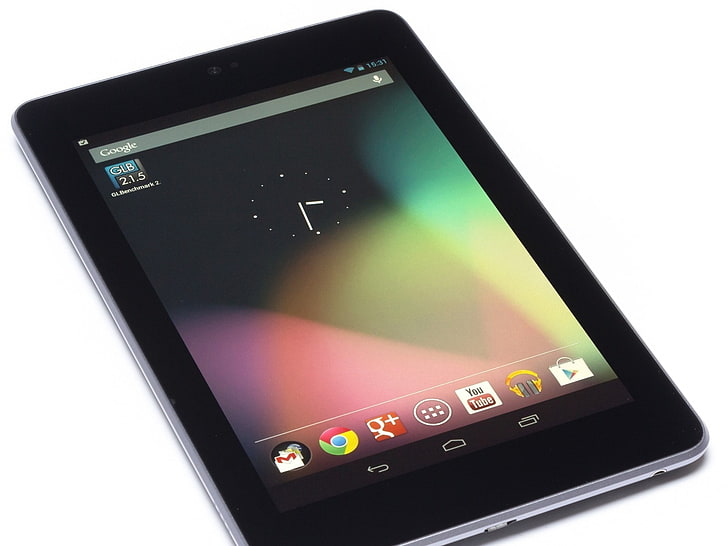 Google Nexus 7 Tablet PC HD Desktop Wallpaper 04, black tablet computer, HD wallpaper
