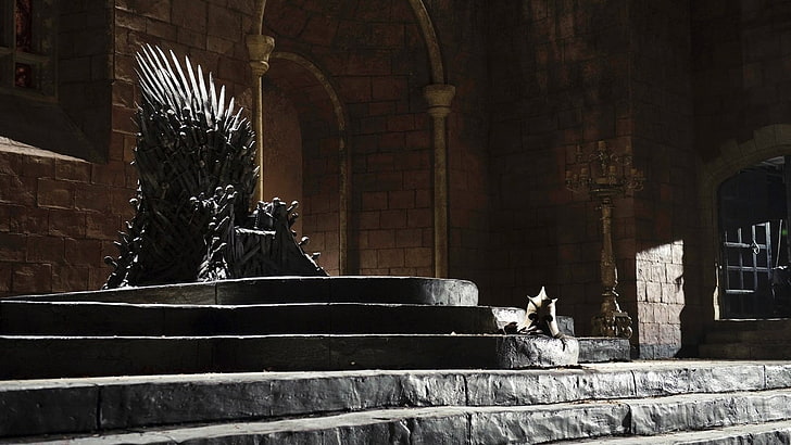 Game of Thrones Iron Throne wallpaper, steps, architecture, built structure, HD wallpaper