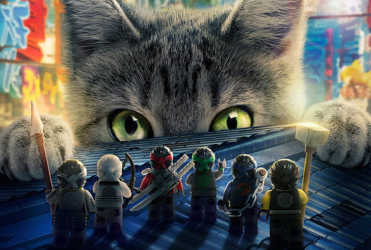 Movie, The Lego Ninjago Movie, Cat, HD wallpaper