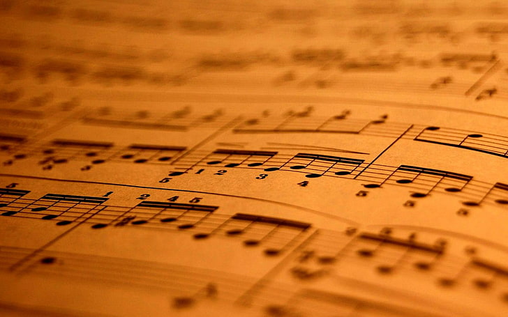 sheet music desktop wallpaper