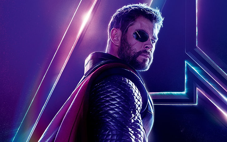 HD wallpaper: Thor in Avengers Infinity War Chris Hemsworth 4K 8K, one  person | Wallpaper Flare