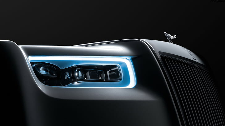 Rolls-Royce Phantom, 4K, cars 2017