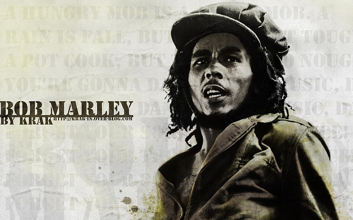 Singers, Bob Marley, HD wallpaper
