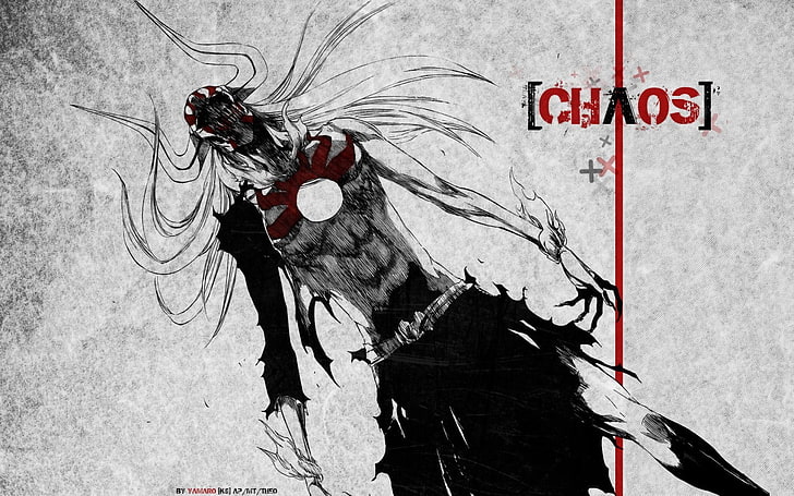 HD wallpaper: Chaos anime cover, Bleach, text, communication, no people,  western script | Wallpaper Flare