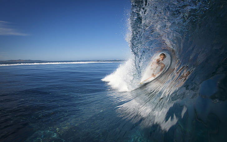 waves, surfing, sport, HD wallpaper
