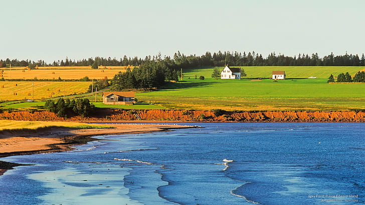 Spry Point, Prince Edward Island, North America, HD wallpaper