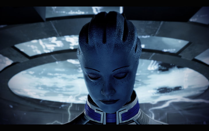 Mass Effect, video games, Liara T'Soni, human representation, HD wallpaper