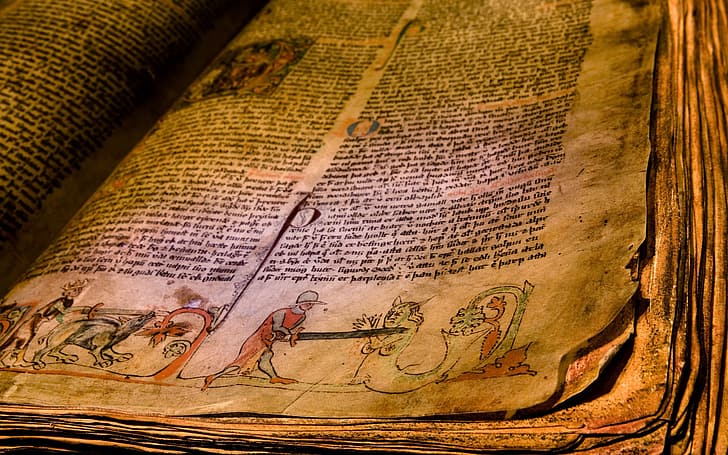 history, historic, viking, medieval, medieval manuscript, Iceland, HD wallpaper