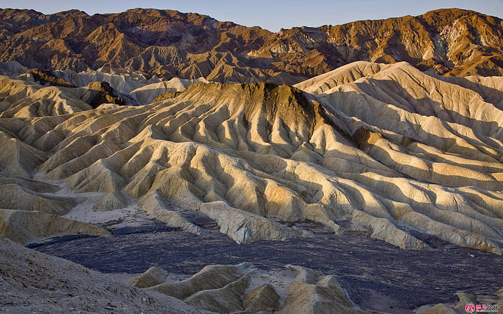National Park California Usa Zabriskie Point Death Valley Full Hd Wallpapers 1920×1200, HD wallpaper