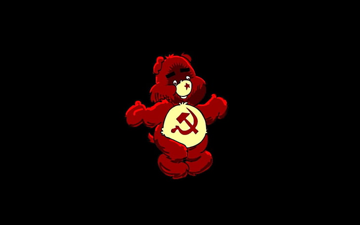 1364x768px | free download | HD wallpaper: background, bears, black,  communism | Wallpaper Flare
