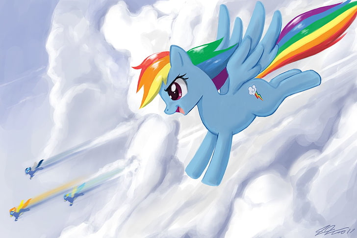 TV Show, My Little Pony: Friendship is Magic, Rainbow Dash, HD wallpaper