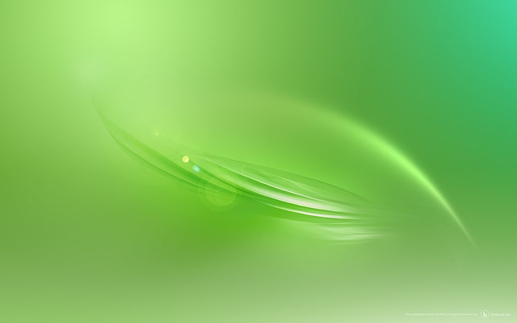 green leaf illustration, abstract, green color, no people, water, HD wallpaper