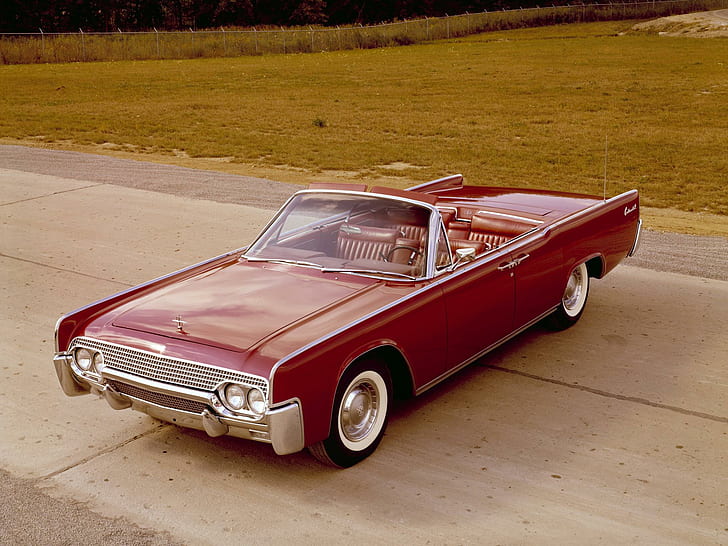 1961 Lincoln Continental, convertible, vintage, classic, antique