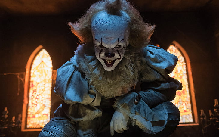 Movie, It (2017), Clown, It (Movie), Pennywise (It), Scary, HD wallpaper