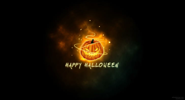 Happy Halloween Pumpkin Hight Quality, holiday halloween, HD wallpaper