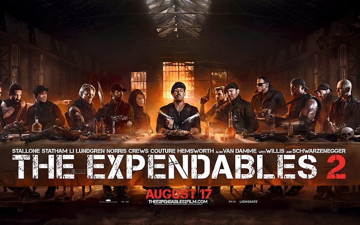 Expendables 2 The Last Supper, HD wallpaper