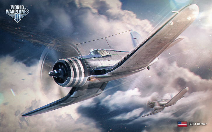 World of Warplanes, Wargaming Net, WoWP, World of Planes, F4U-1 Corsair, HD wallpaper