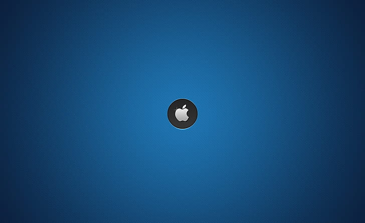 Mac - Blue Background, Computers, HD wallpaper