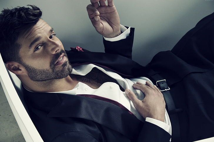 singer, Ricky Martin, Top music artist and bands, HD wallpaper