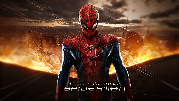 The Amazing Spider-Man, communication, one person, sign, sky, HD wallpaper