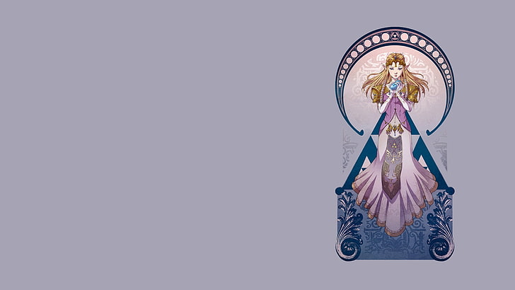 brown-haired female anime character, The Legend of Zelda, The Legend of Zelda: Twilight Princess, HD wallpaper