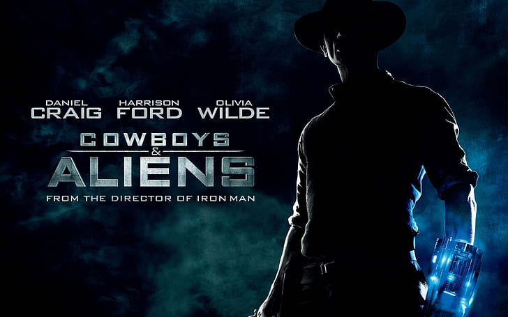 HD wallpaper: Cowboys and Aliens Poster, craig, future, old, ozn ...