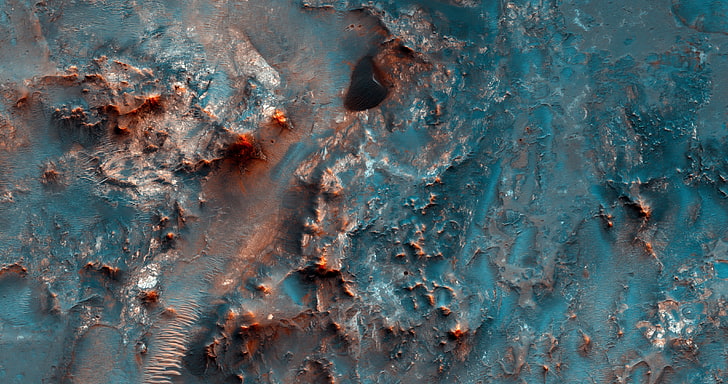 Mars, dune, landscape, backgrounds, full frame, textured, close-up, HD wallpaper
