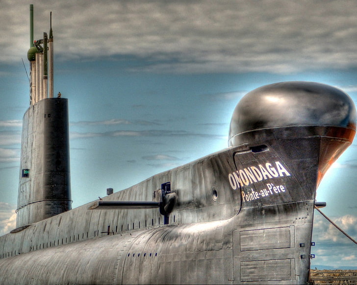 submarine, military, vehicle, architecture, no people, nature, HD wallpaper