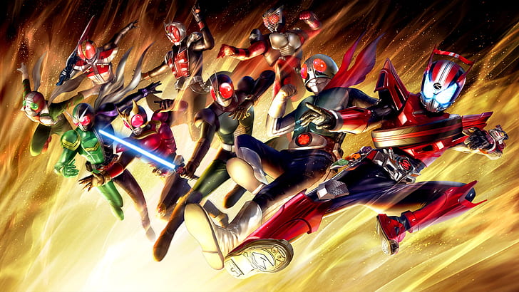 Kamen Rider, Japanese game, HD wallpaper